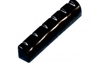 BLACK PLASTIC ACOUSTIC GUITAR  NUT 42MM